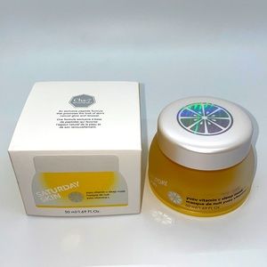 Saturday Skin Yuzu Vitamin C Sleep Mask Even Tone